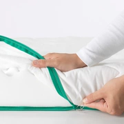 Ấm áp và mời nhà IKEA Wim Sigma có thể được kéo dài giường nệm bọt nệm trẻ có thể điều chỉnh tháo lắp vỏ đệm - Nệm
