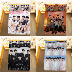 Простыни, Комплекты 来图定制时代少年团床单被套丁程鑫刘耀文周边应援明星床品四件套