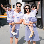 Cha mẹ và con mặc nhà mùa hè toàn bộ 2018 thủy triều mới mẹ chồng mẹ chồng trong gia đình ba bốn phù hợp với gia đình