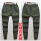 X весна и осенняя армия зеленые брюки (два)