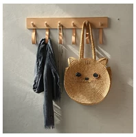 Сплошной деревянный крючок крюк на стену крюк творческий вход в дверной стойку Магазин одежда