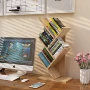 Nghệ thuật hình cây kệ sách đơn giản bảng lưu trữ để bàn kệ phân loại tủ sách lưu trữ giá phòng ngủ không gian phòng cạnh giường ngủ kệ tường
