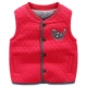 Áo vest trẻ em cộng với nhung 2020 mùa thu đông bé vest cộng với áo trễ vai nhung bé trai đôi dày 3096 - Áo ghi lê