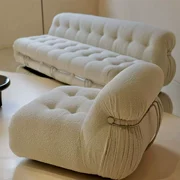 Tùy 
            Chỉnh Bắc Âu Nhà Thiết Kế Sáng Tạo Hà Mã Sofa Retro Răng Thép Giày Lười Lười Mới Đơn Giản Ghế Sofa Đơn