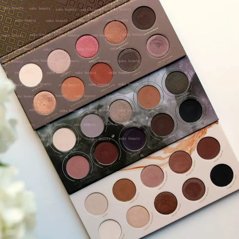 Палетка теней для век Zoeva10 NATURALLY TAUPE RODEO BELLE RETRO FUTURE