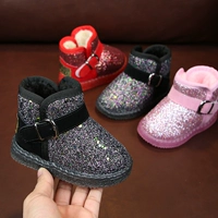 Утепленная обувь для девочек, детские сапоги, ботинки для раннего возраста, мягкая подошва, 2 лет