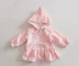 73-100 áo khoác bé gái độc thân trong nước cho bé công chúa mùa xuân trẻ em mùa xuân và mùa thu phong cách phương tây mùa xuân - Áo khoác Áo khoác