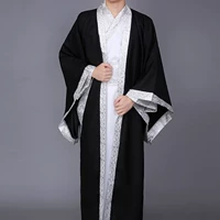 Thẳng 大氅 深 衣 影楼 古 华 服 唐装 深 服 男 - Quần áo ngoài trời áo khoác chống thấm