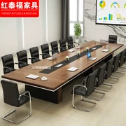 Bàn ghế văn phòng lớn bàn dài bàn đơn giản hiện đại phòng hội nghị bàn ghế hình chữ nhật bàn họp - Nội thất văn phòng