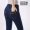 Mùa hè của phụ nữ phần mỏng jeans cắt quần eo cao Slim kích thước lớn stretch 7 điểm quần slim straight ống túm