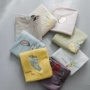 Chúc ngủ ngon mèo giặt chăn bông thêu vỏ gối đơn mảnh bông đơn giản lõi đặt gối lõi bìa bông chăn - Quilt Covers chăn mền giá rẻ