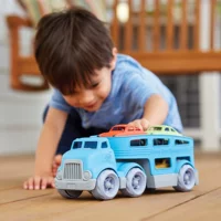 Транспорт, игрушка, машина, экологичный безопасный ударопрочный материал, прицеп, США