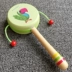 3-6-12 tháng đồ chơi trẻ em 0-1 tuổi mới sinh bé rattle tay trống mầm non đồ chơi giáo dục Đồ chơi bằng gỗ
