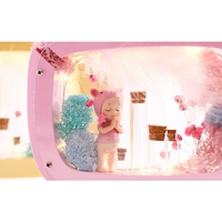 Теплый желтый ТВ-розовая свинья