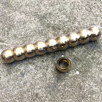 Внешний диаметр 26*17,5 Двойной отверстие мяч 304 Золотого золотого шара