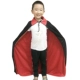 Детский двойной слой черный и красный плащ (ведущий)