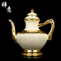 Бутик -керамический горшок 1,5 л чайника специальное масло галвот тибетский кувшин
