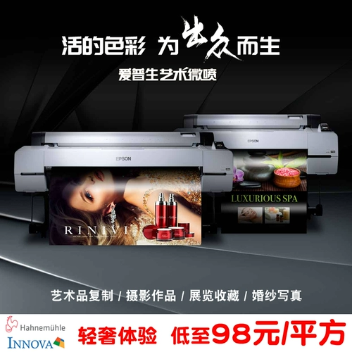 Epson Epson Art Micro -spray Фотографии Xuanshu Moid Painting Photography Works Printing High -Definition Digital Photo