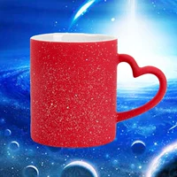 Красная чашка+простая подарочная коробка