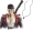 Devil May Cry 3 Dante Virgil Màu xanh đỏ Vòng cổ Cosplay Anime Game Prop Spot - Cosplay