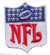 Đội bóng đá Mỹ dán vải thể thao dán lại băng dày NFL TEAM PATCH - bóng bầu dục