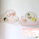 Pink Yun Duo Duo Grid Hanging Basket Package 5