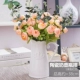 5 кроватей розового весеннего чая роза+ваза короны