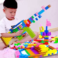 480 mảnh của 300 mảnh của 60 mảnh đạn đồ chơi khai sáng giáo dục của trẻ em xây dựng các khối chính tả lắp ráp các khối câu đố - Khối xây dựng đồ chơi cho bé 1 tuổi