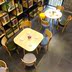 Nội thất Teahouse Western Restaurant Bàn và Ghế kết hợp Cafe Sáng tạo Cá tính Lễ tân Quầy bar Bàn ăn vuông Hiện đại Bàn tròn nhỏ - FnB Furniture FnB Furniture