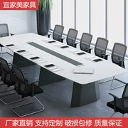 Bàn ghế văn phòng sơn bàn dài bàn trắng đơn giản hiện đại sáng tạo bàn văn phòng lớn và bàn đàm phán dải - Phòng trẻ em / Bàn ghế