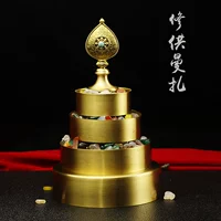 Тибетские буддийские буддийские поставщики для легких лиц, чтобы восстановить манса PAN Pure Медную трубу Манцпан Буддийские Фронтные украшения