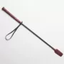 Decathlon FOUGANZA 500 HORSE RIDING CROP 58 CM dành cho người lớn whips cưỡi ngựa thể thao yên ngựa da