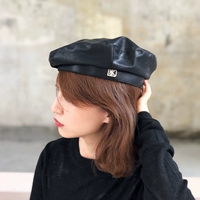 Полиуретановый демисезонный берет, ретро цветная универсальная модная японская шапка