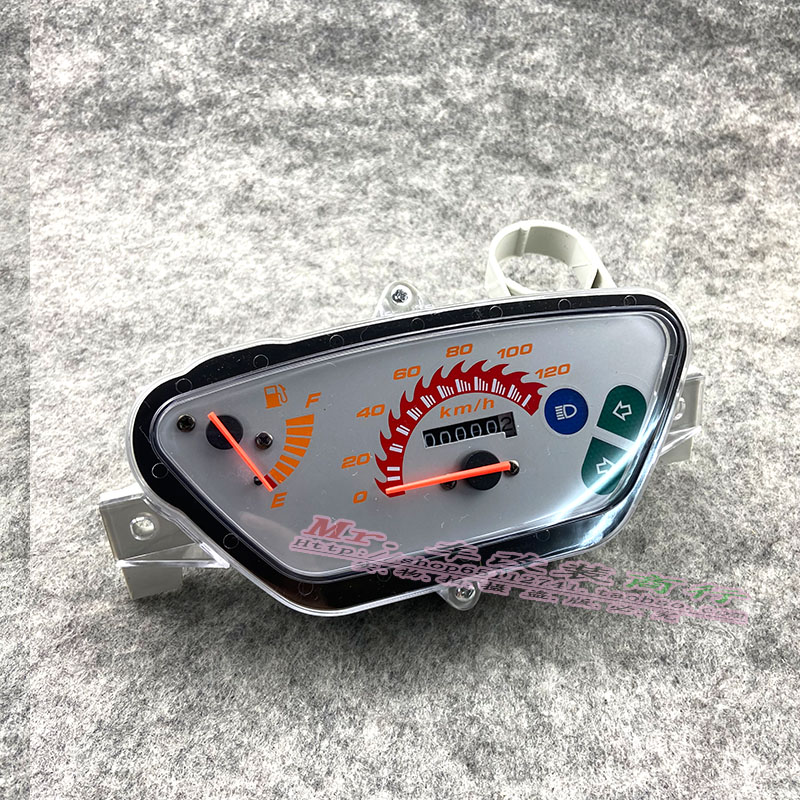 White 120CcFor Honda DIO5017 / 18 stage 25 stage Parking Metre Instrument assembly Meter meter Assembly Odometer Speedometer