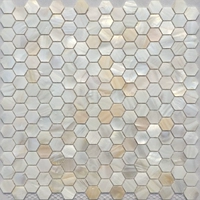 Шестигранная натуральная розовая строчка