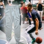 Curry chụp đào tạo phần mỏng quần dày bóng rổ thể thao lông cừu quần quần chân quần quần chân tập thể dục - Quần thể thao quần thể dục nam