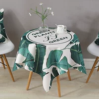 Водонепроницаемая льняная столовая ткань хлопок и льняная свежая свежая вставка, многогранные полотенца, кофейный столик в европейском стиле