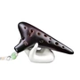 [林] Ocarina 12 lỗ SC điều chỉnh 12 treble C điều chỉnh C hiệu suất chuyên nghiệp Chất lượng gió cụ - Nhạc cụ dân tộc sáo mèo kép