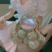 Маленький кролик зеленый цвет сумки для отправки учебника+цветной мяч