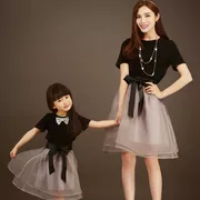 Đầm bố mẹ mùa hè 2019 mới cho mẹ váy nữ phù hợp với mẫu thời trang Hàn Quốc bé gái mặc váy công chúa đầm - Trang phục dành cho cha mẹ và con