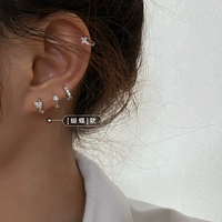 Серебряная серебряная игла для влюбленных, серебро 925 пробы