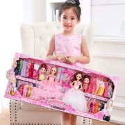 Đặt 80cm Dress Up Fantasy Casual Gift Box Sweet Sweet Toy Doll Small Barbie Doll Simulation - Búp bê / Phụ kiện