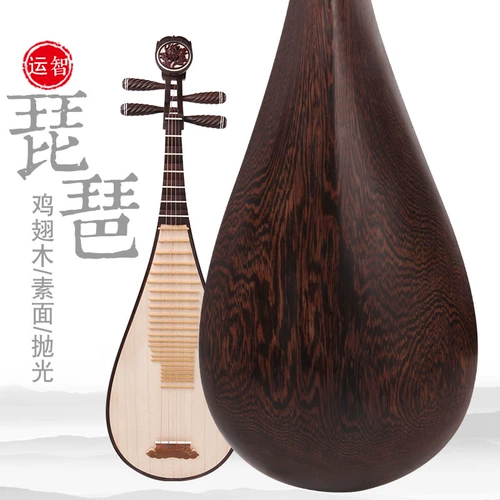 Куриное крыло древесины Pipa Resewwod Test -Редакция обучения для взрослых Pipa Instruments Redwood Куриные крылышки Wood Pipa