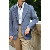 Вельветовый мужской демисезонный ретро хлопковый бархатный костюм для отдыха