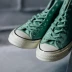 Converse Converse 1970s Samsung Standard Mint Green High Men and Women Shoes 157437C Giày vải - Plimsolls giày sneaker nam Plimsolls