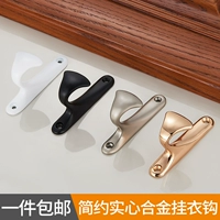Черно Европейский стиль косметический крючок крючок крюк крюк крюк для одиночной ванной шкаф шкаф для крыльца кухонный гардероб отдельный крючок