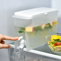 Японский SP холодный чайник с краном положите холодильник домой с холодным ведро с высокой температурной ледяной водой травяной чайный горшок лето