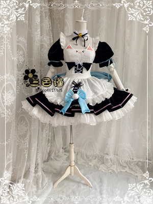 taobao agent Cute skirt, three colors, cosplay, custom made