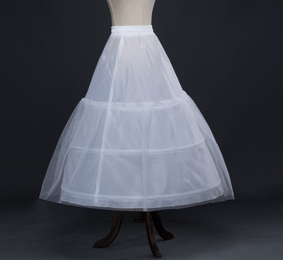 taobao agent Increase the bride's wedding dress skirt to support high -end loose waist insurance with puffing skirts with three laps plus a vest HS301