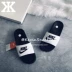 NIKE BENASSI JDI móc lớn giày thể thao và giải trí dép đi biển 343880-100 - Dép thể thao dép converse Dép thể thao